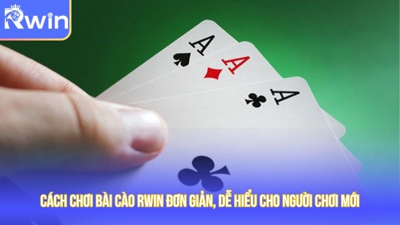 Cách Chơi Bài Cào Rwin Đơn Giản, Dễ Hiểu Cho Người Chơi Mới