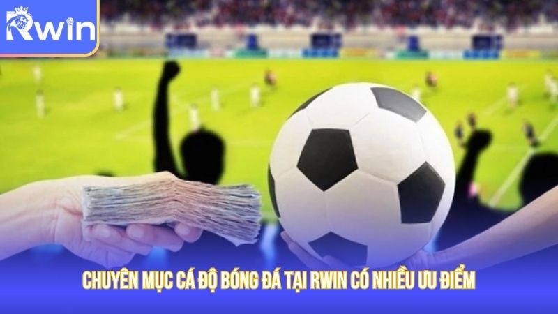Chuyên mục cá độ bóng đá tại Rwin có nhiều ưu điểm