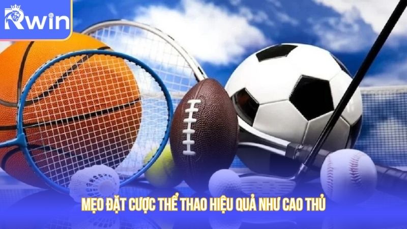 Mẹo đặt cược thể thao hiệu quả như cao thủ
