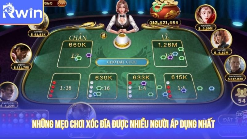 Những mẹo chơi Xóc Đĩa được nhiều người áp dụng nhất